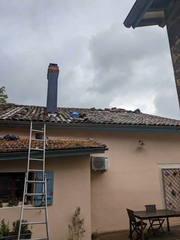 Rénovation toiture près de Castets
